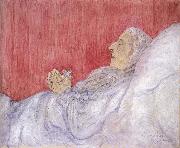 James Ensor My Dead Aunt oil on canvas